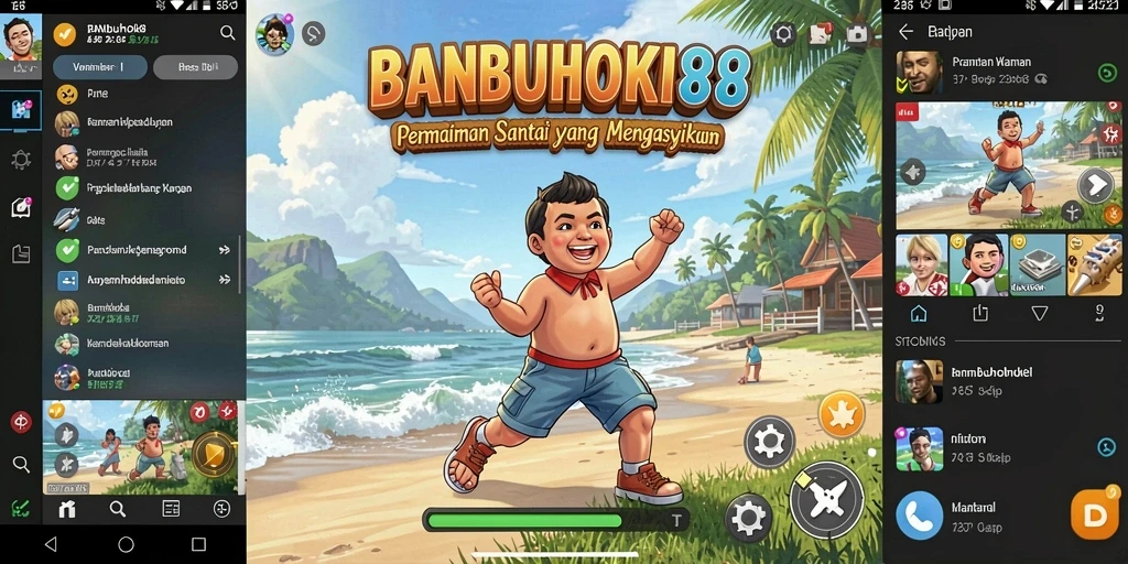 Tampilan gameplay BANBUHOKI88 yang menarik dan penuh warna.
