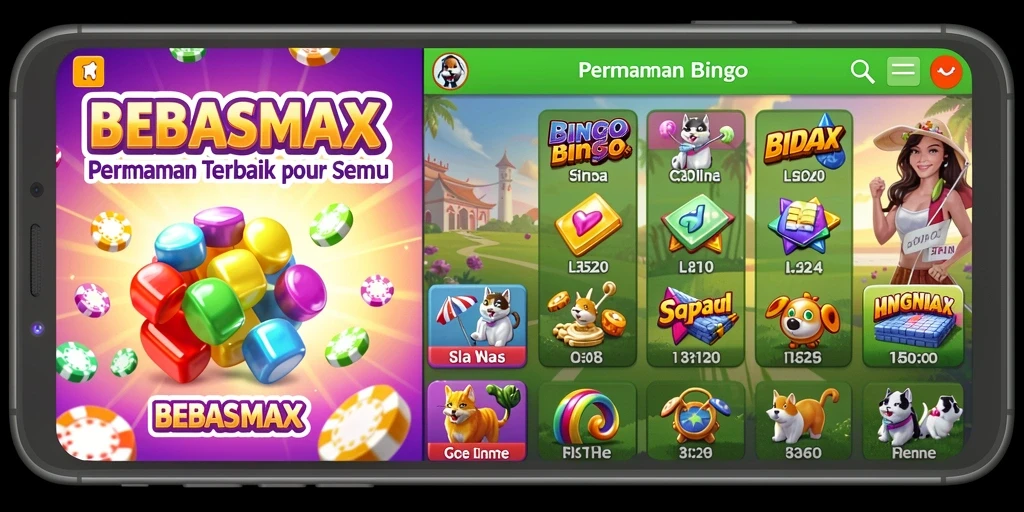 Tampilan menarik dari <strong>BEBASMAX</strong> saat bermain Bingo secara multiplayer.
