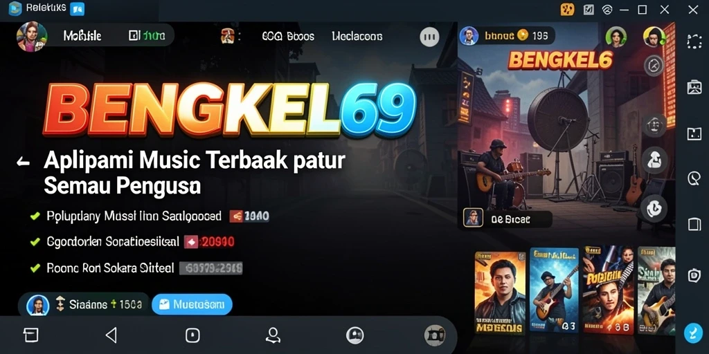 Tampilan gameplay BENGKEL69 yang menarik dan interaktif.