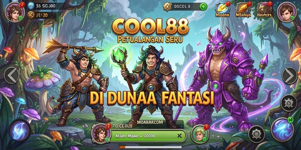 Tampilan gameplay COCOL88 yang memukau saat petualangan dimulai.