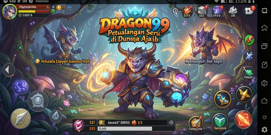 Screenshot gameplay DRAGON99 yang menampilkan petualangan mendebarkan.