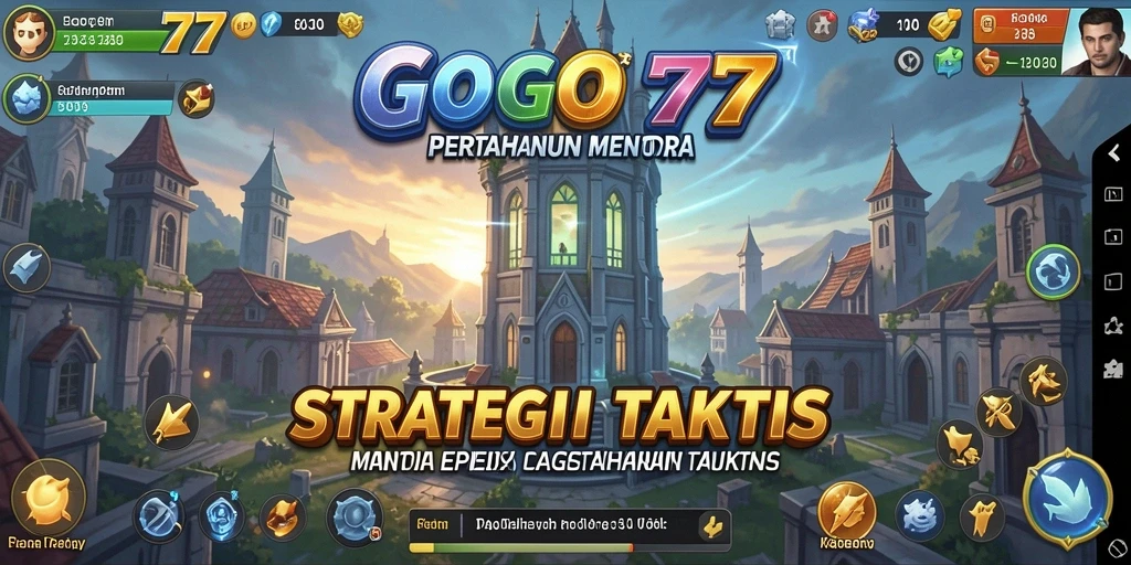 Tampilan gameplay GOGO77 yang menegangkan dalam menghadapi serangan musuh.