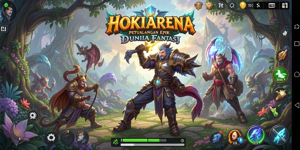 Gameplay seru di HOKIARENA dengan dunia yang menawan.