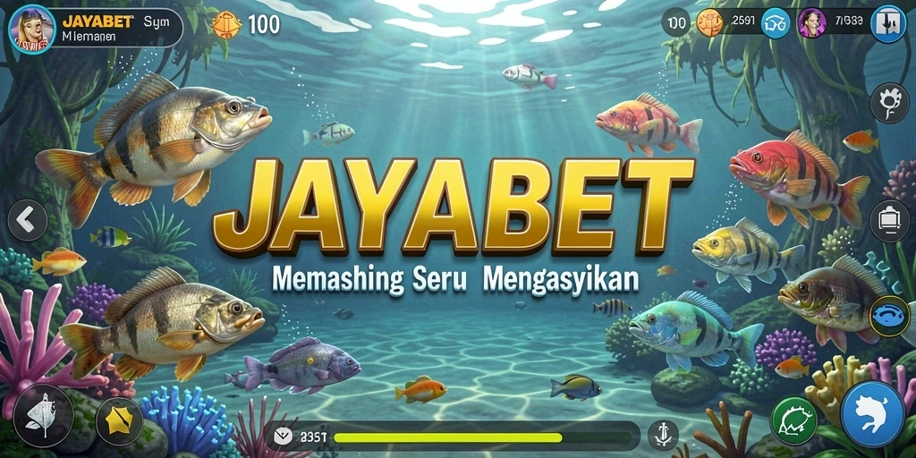 Tangkapan layar menunjukkan gameplay memancing yang seru dan menarik.