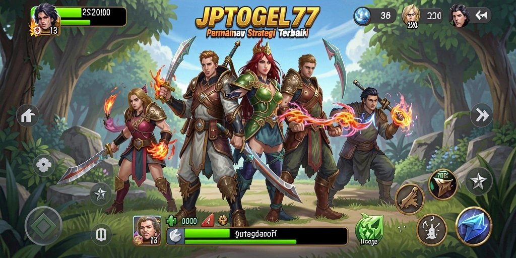 Tampilan gameplay <strong>JPTOGEL77</strong> yang menantang dan mengasyikkan.