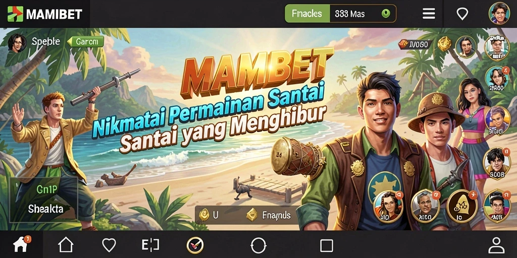Tampilan gameplay MAMIBET yang seru dan menghibur.