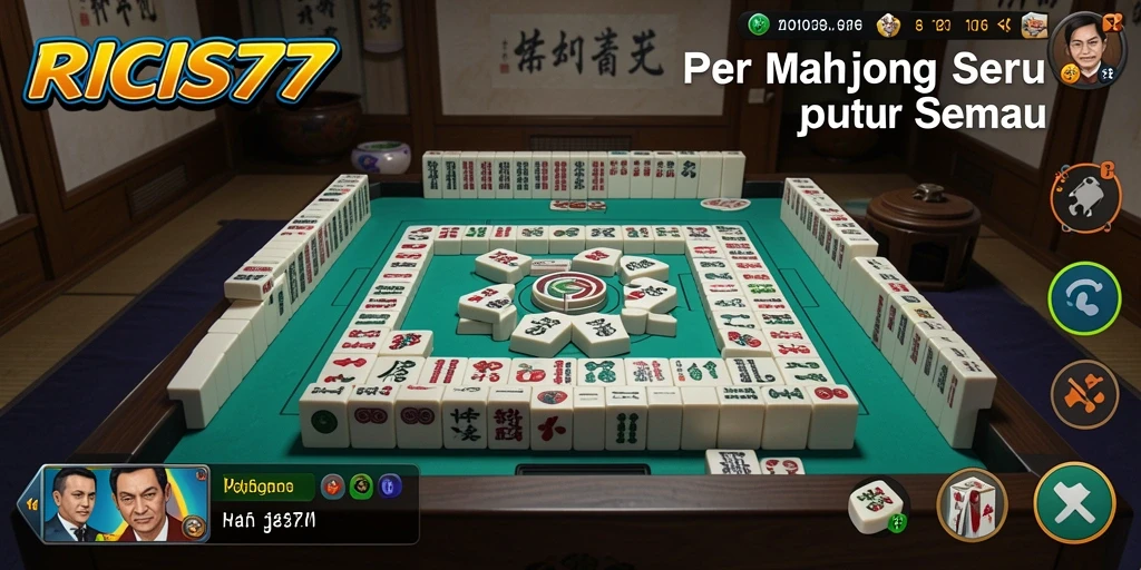 Tampilan gameplay RICIS77 yang menegangkan dan menantang.