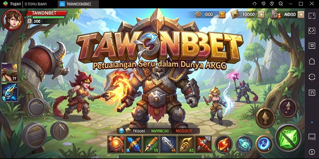 Screenshot gameplay TAWONBET yang menampilkan aksi seru dalam dunia ARPG.