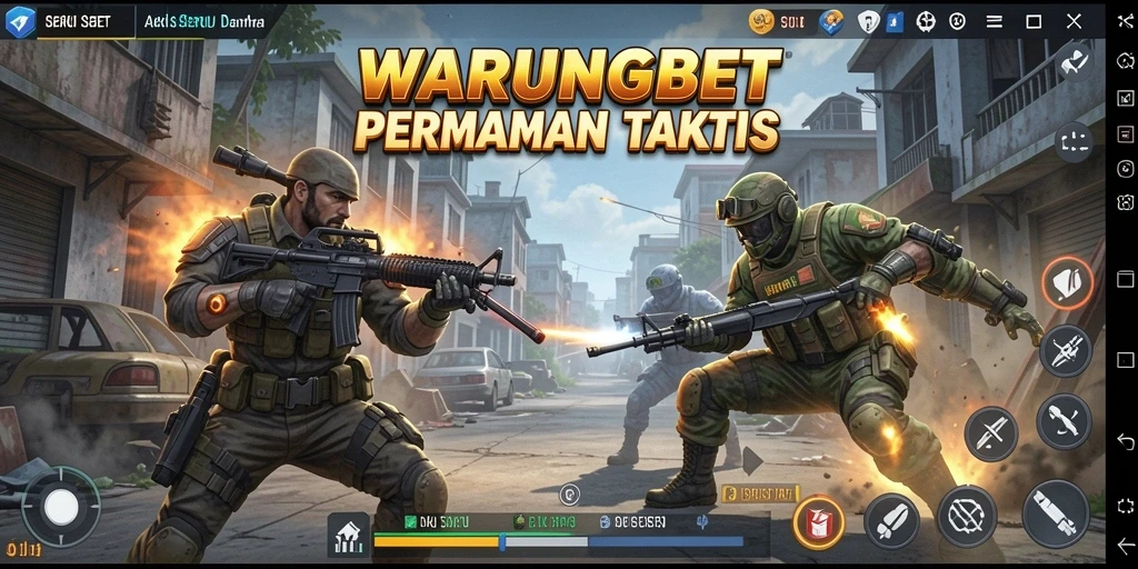 Tampilan aksi mendebarkan dari gameplay WARUNGBET yang memikat.